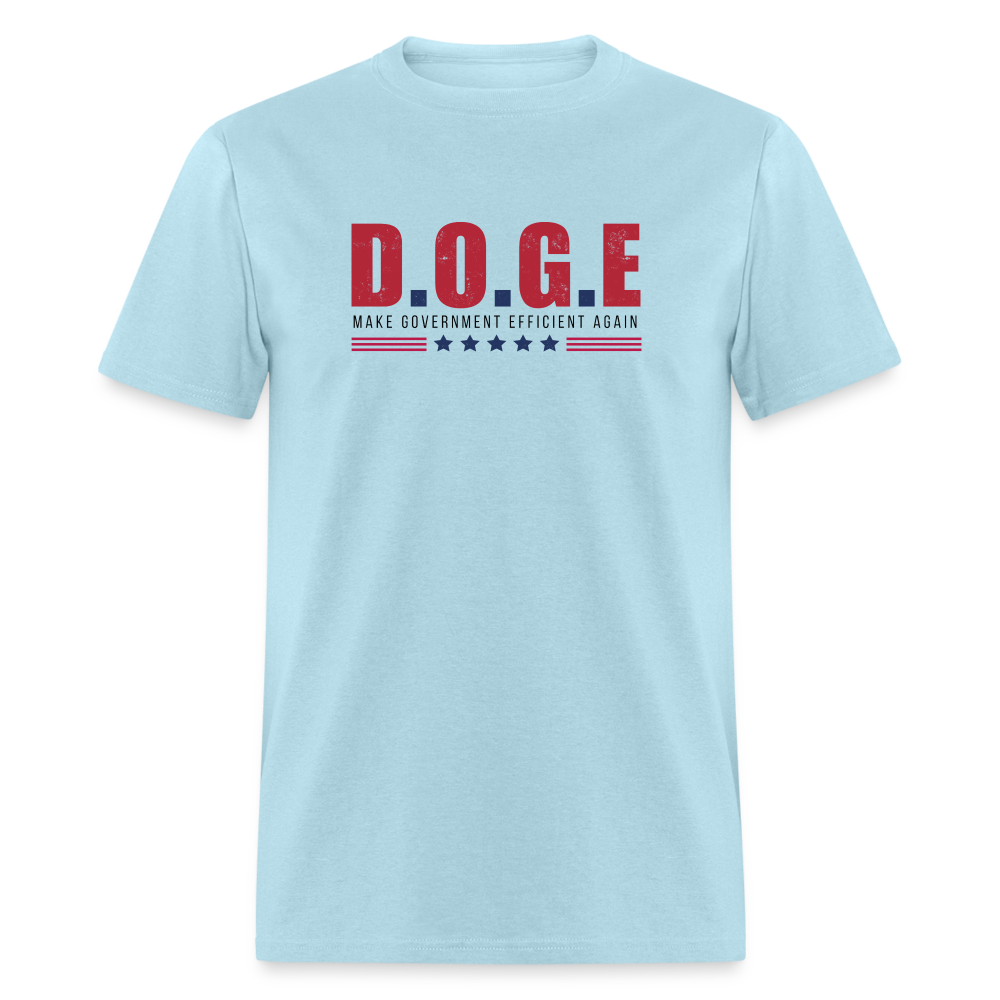 (DOGE) Department of Government Efficiency Classic T-Shirt - powder blue