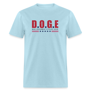 (DOGE) Department of Government Efficiency Classic T-Shirt - powder blue