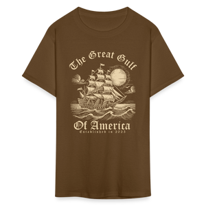 The Great Gulf Of America Est. 2025 Classic T-Shirt - brown