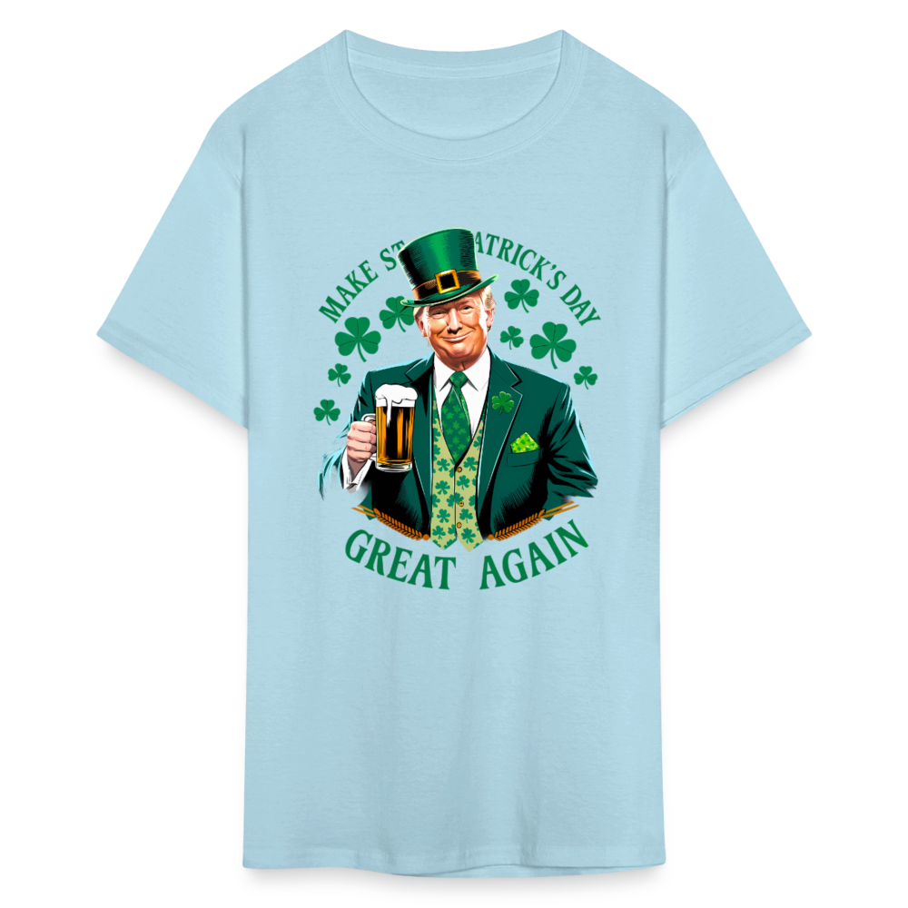 Make St. Patrick's Day Great Again Unisex Classic T-Shirt - powder blue