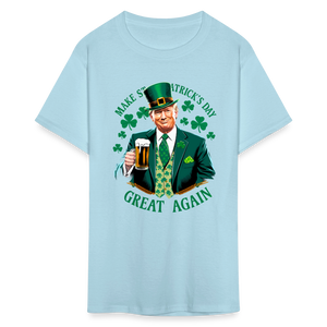 Make St. Patrick's Day Great Again Unisex Classic T-Shirt - powder blue