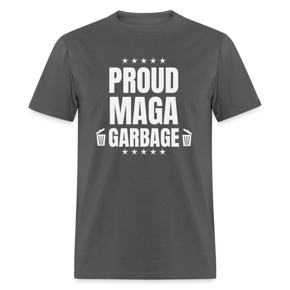 Proud MAGA Garbage Classic T-Shirt - charcoal