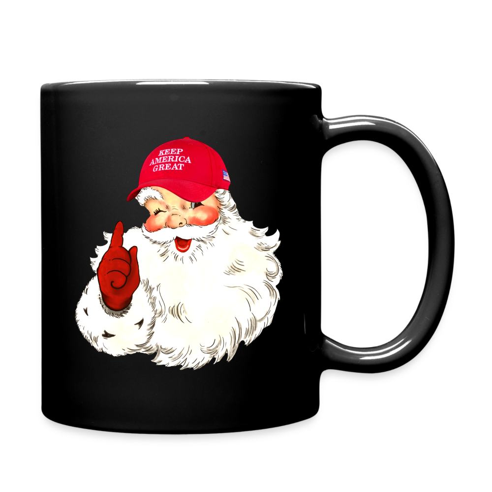 MAGA Santa Full Color Mug - black