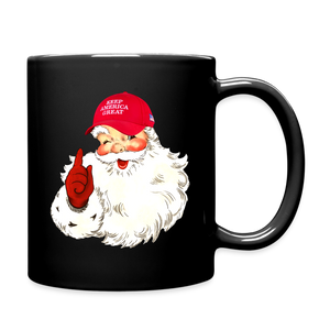 MAGA Santa Full Color Mug - black