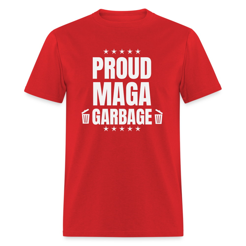 Proud MAGA Garbage Classic T-Shirt - red