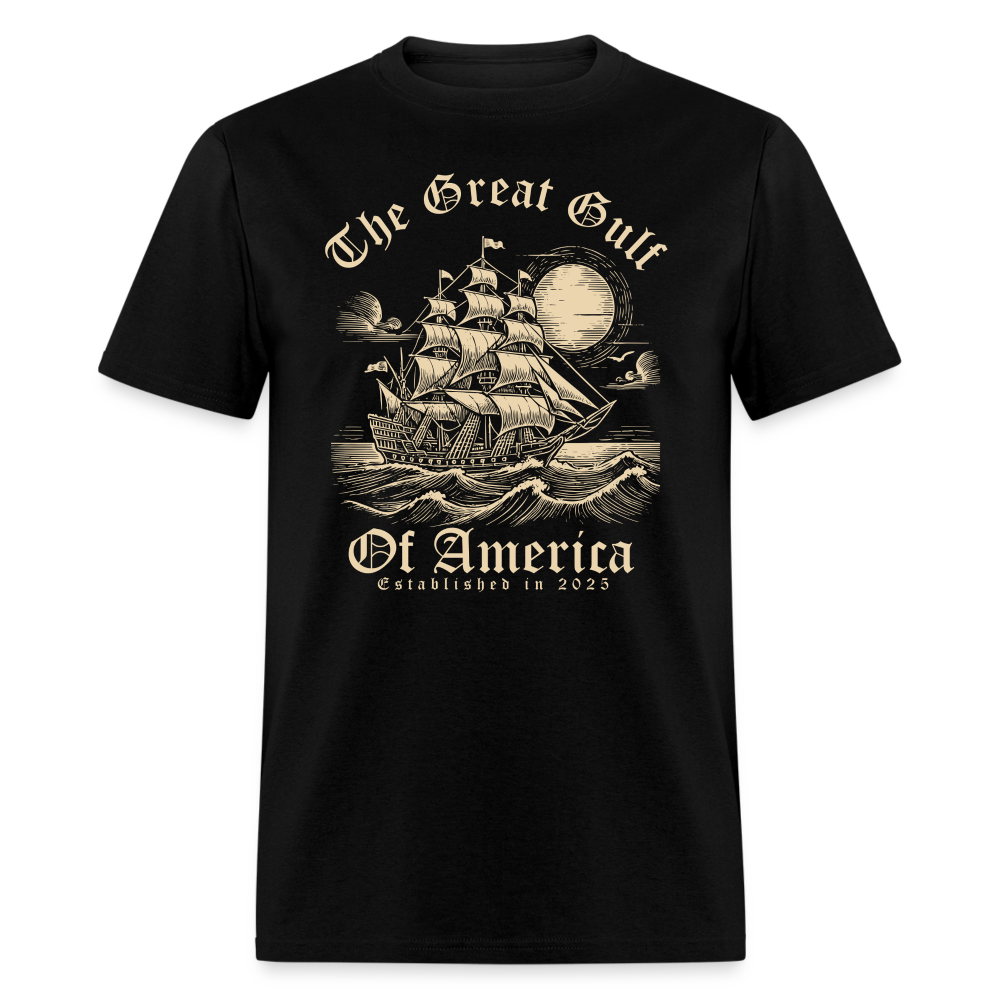 The Great Gulf Of America Est. 2025 Classic T-Shirt - black