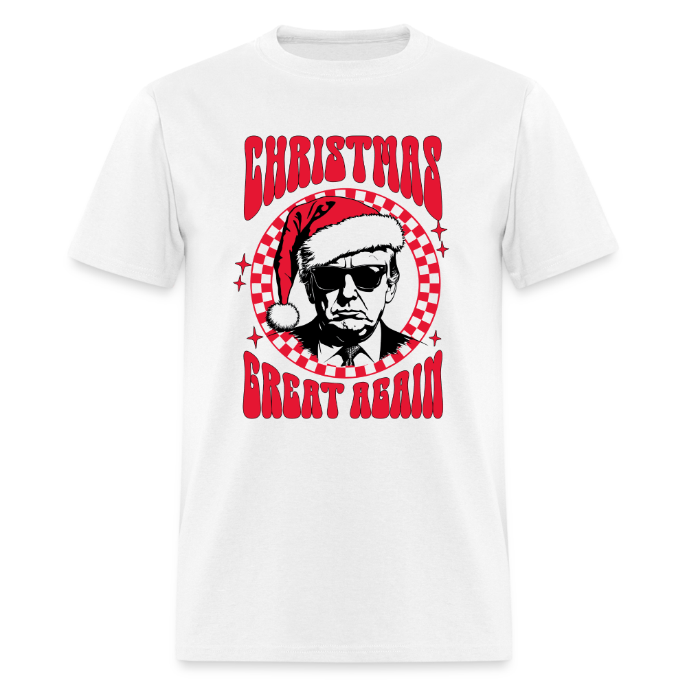 Christmas Great Again Unisex Classic T-Shirt - white