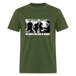 The Adults Are Back In Charge Unisex Classic T-Shirt - military green