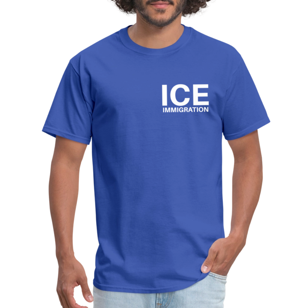 ICE Immigration Unisex Classic T-Shirt - royal blue