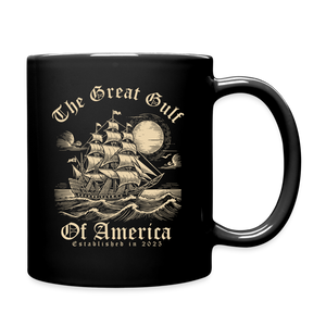 The Great Gulf Of America Est. 2025 Full Color Mug - black