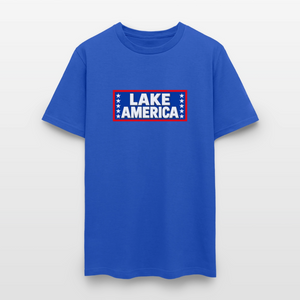 Lake America T-Shirt Men's T-Shirt - royal blue