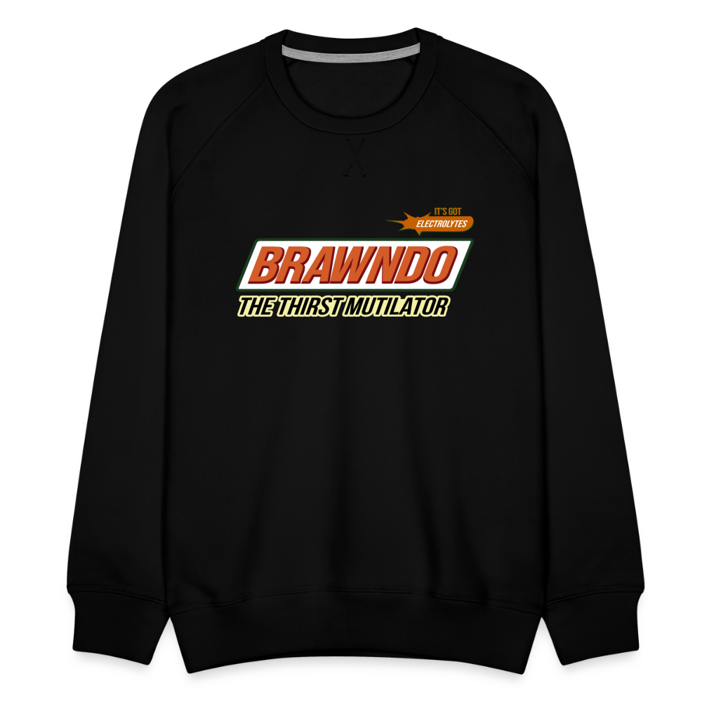 Brawndo Men’s Premium Sweatshirt - black