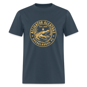 Alligator Alcatraz Men's Classic T-Shirt -  blue dusk