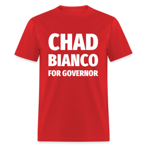 Chad Bianco for Governor of California Unisex Classic T-Shirt - red