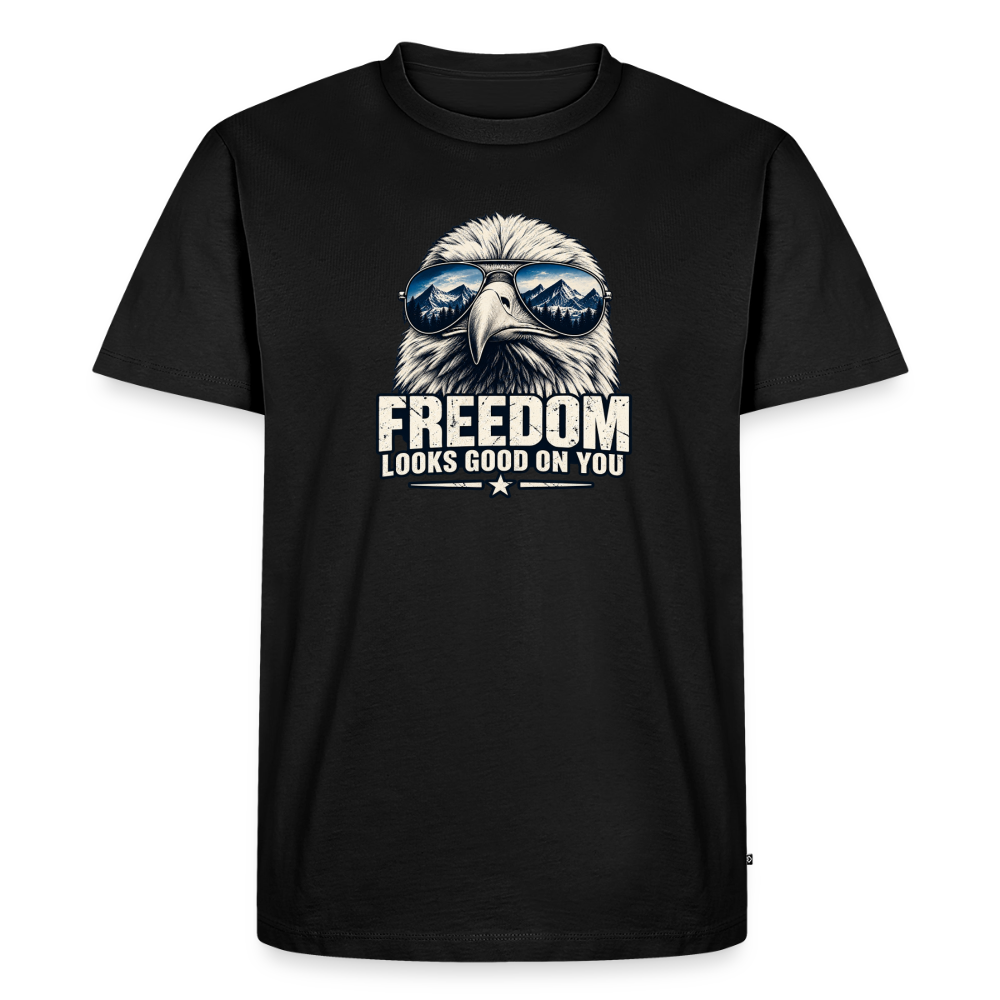 Freedom Looks Good on You Premium T-Shirt - black