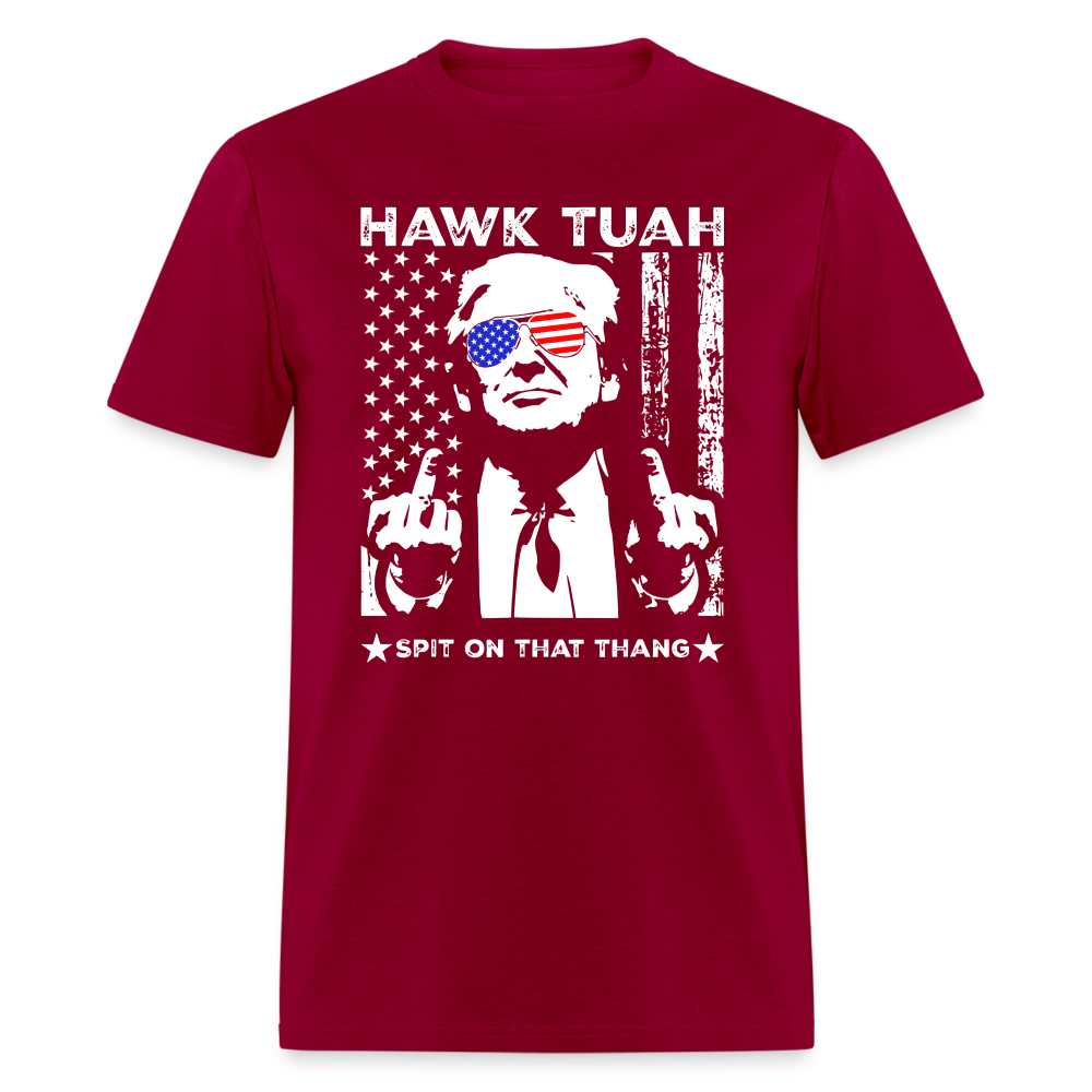 Hawk Tuah - Spit on That Thang Classic T-Shirt - dark red