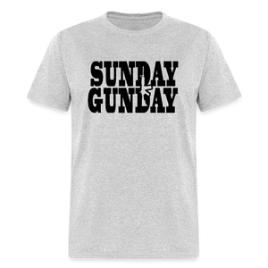 Sunday Gunday Classic T-Shirt - heather gray