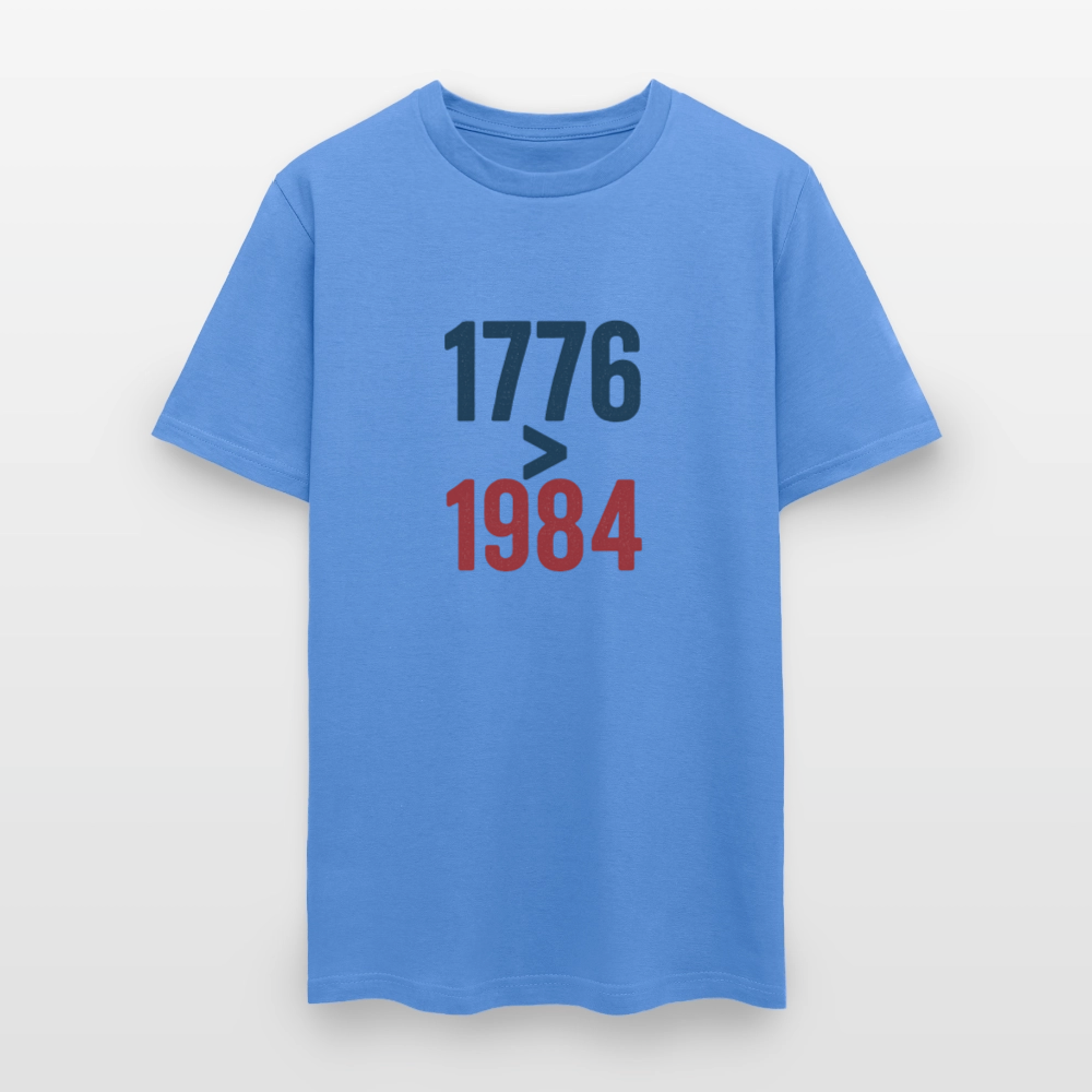 1776 > 1984 Men's T-Shirt - carolina blue