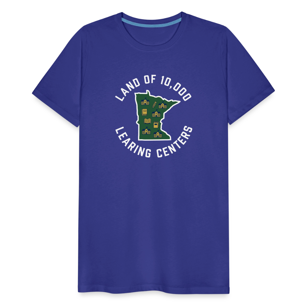 Land of 10,000 Learning Centers Funny Men's Premium T-Shirt - royal blue