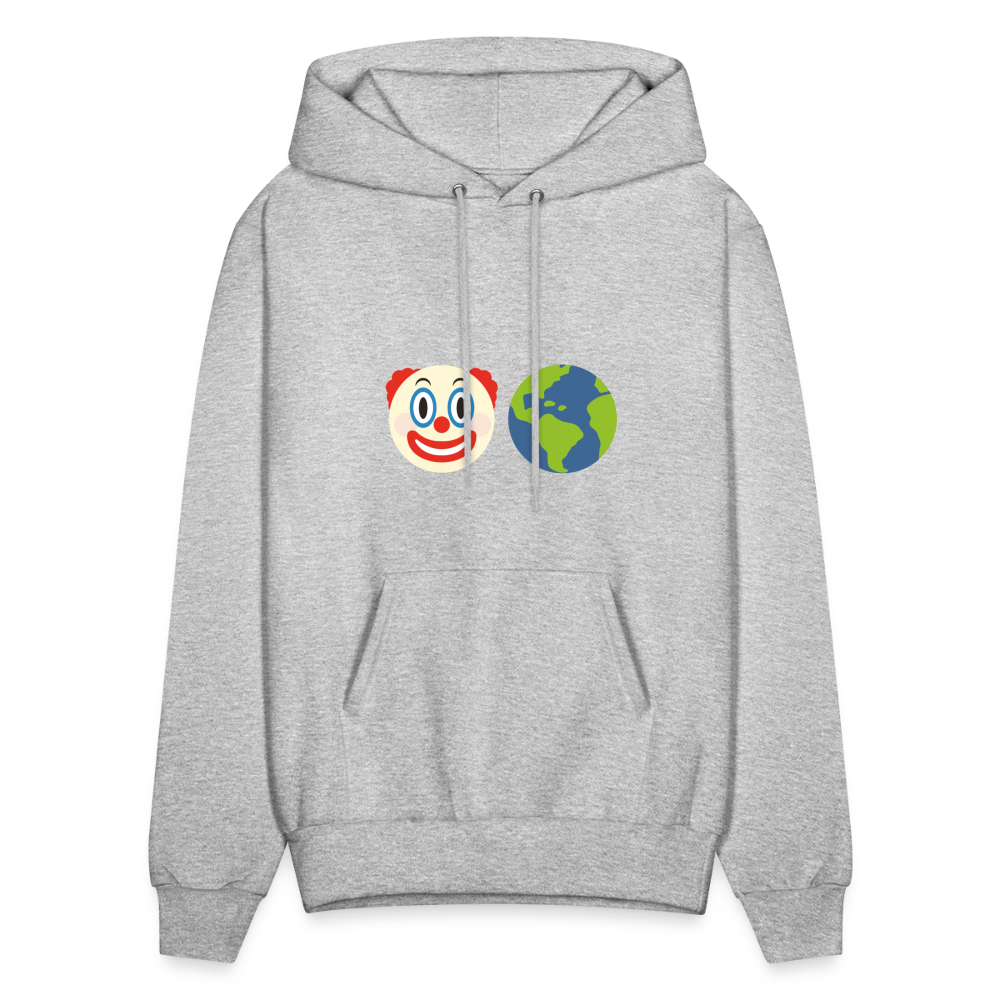 Clown World Men's Hoodie - heather gray