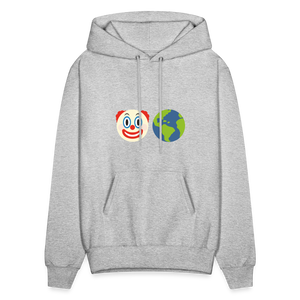 Clown World Men's Hoodie - heather gray
