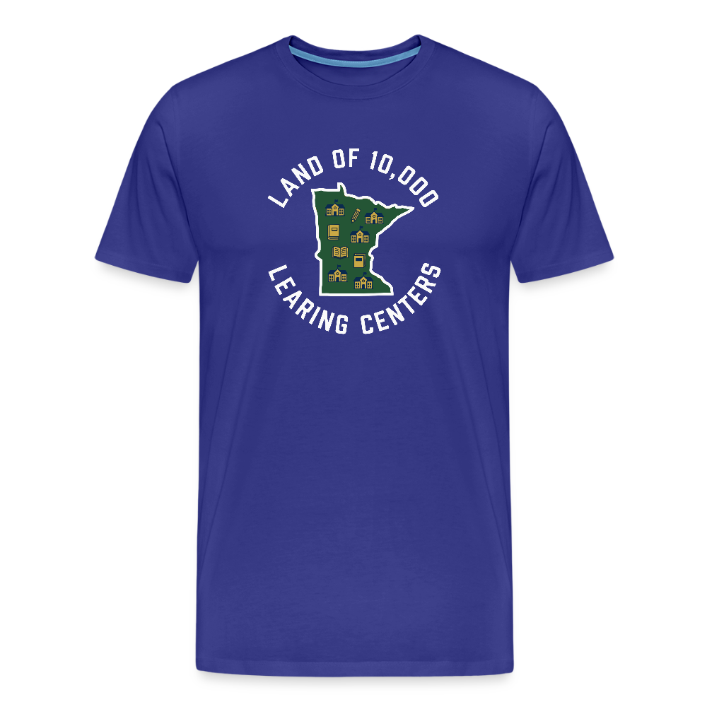 Land of 10,000 Learning Centers Funny Men's Premium T-Shirt - royal blue