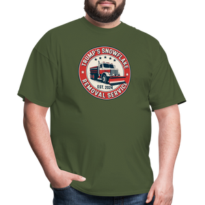 Trump's Snowflake Removal Service (Retro 2024) Unisex Classic T-Shirt - military green