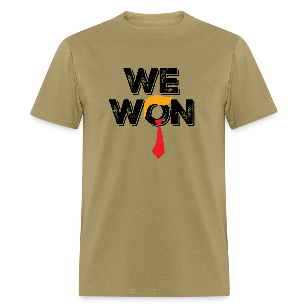 We Won - Unisex Classic T-Shirt - khaki