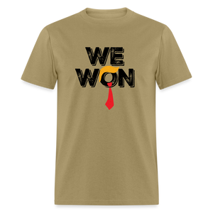 We Won - Unisex Classic T-Shirt - khaki