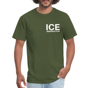 ICE Immigration Unisex Classic T-Shirt - military green