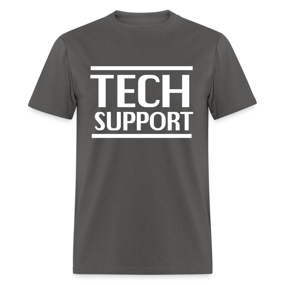 Tech Support Elon Musk Parody Unisex Classic T-Shirt - charcoal