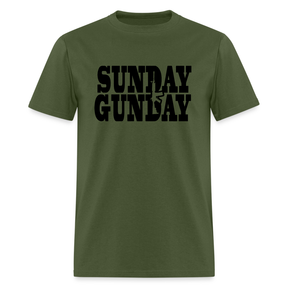 Sunday Gunday Classic T-Shirt - military green