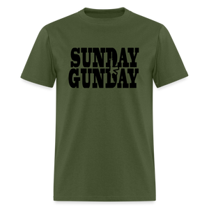 Sunday Gunday Classic T-Shirt - military green