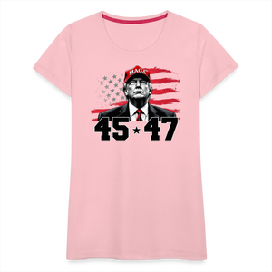 45 47 Trump Women’s Premium T-Shirt - pink