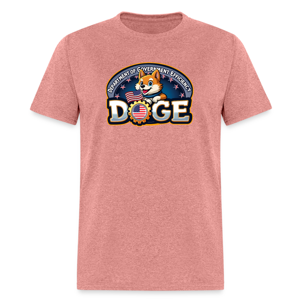 (DOGE) Department of Government Efficiency Classic T-Shirt - heather mauve