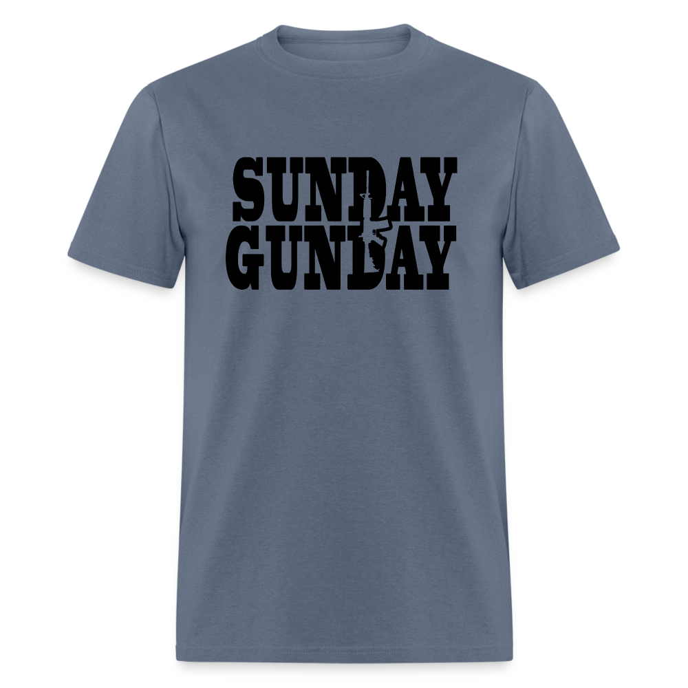 Sunday Gunday Classic T-Shirt - denim