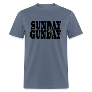 Sunday Gunday Classic T-Shirt - denim