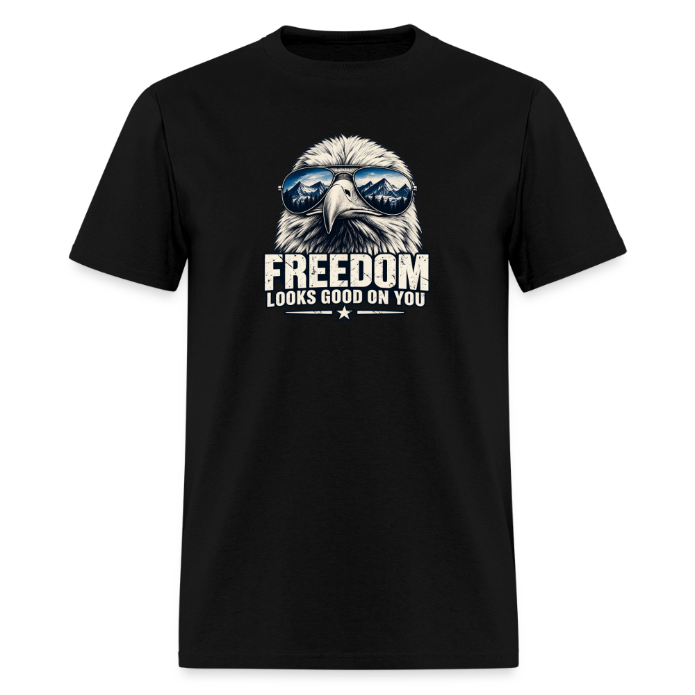 Freedom Looks Good on You Classic T-Shirt - black