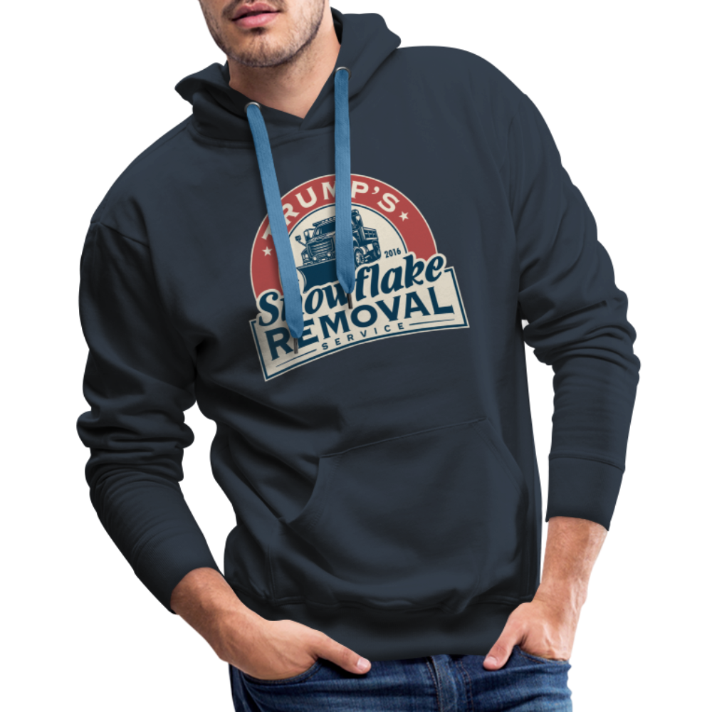 Trump's Snowflake Removal Service Men’s Premium Hoodie - navy