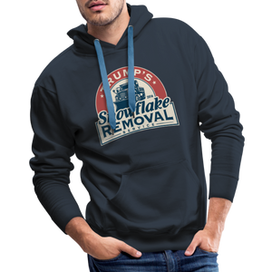 Trump's Snowflake Removal Service Men’s Premium Hoodie - navy