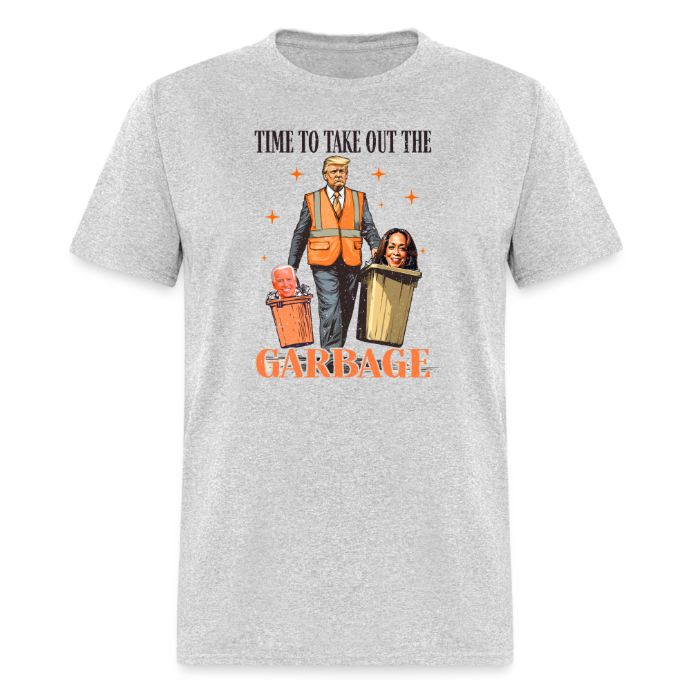 Time To Take Out The Garbage Unisex Classic T-Shirt - heather gray