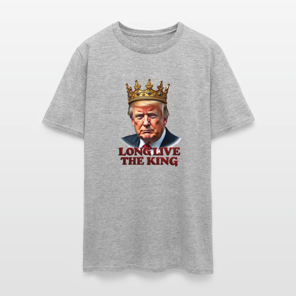 Donald Trump "Long Live The King" Unisex Classic T-Shirt - heather gray