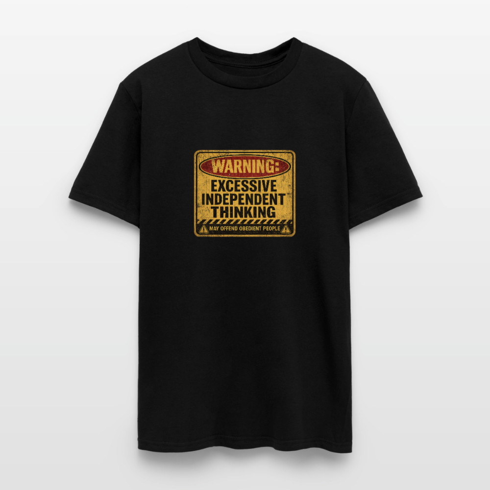 May Offend Obedient People Men's T-Shirt - black