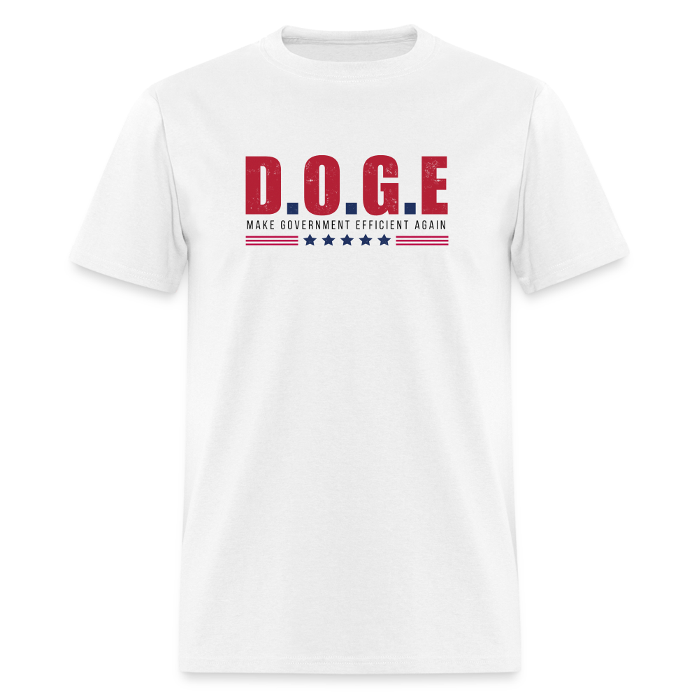 (DOGE) Department of Government Efficiency Classic T-Shirt - white