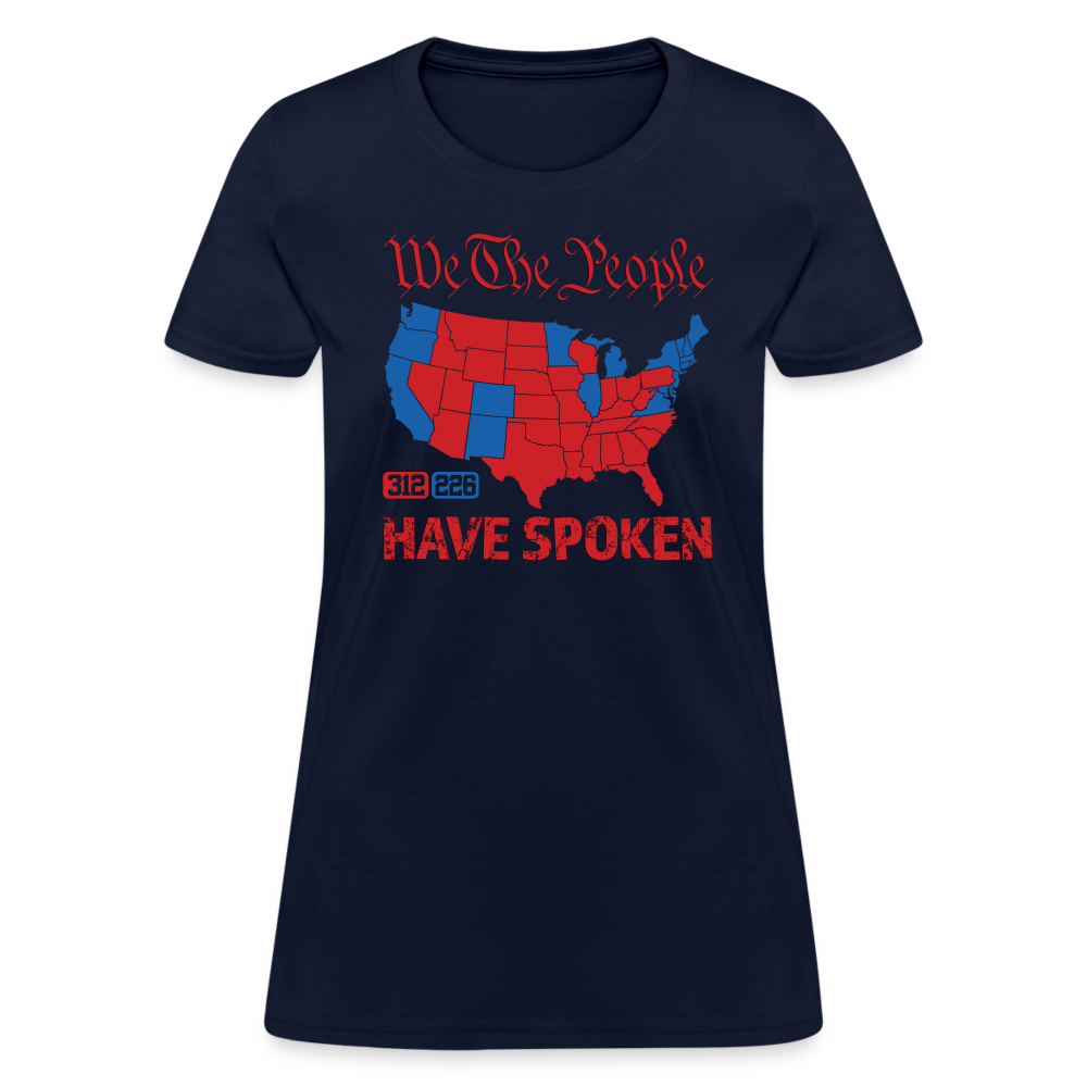 We The People Have Spoken Women's T-Shirt - navy