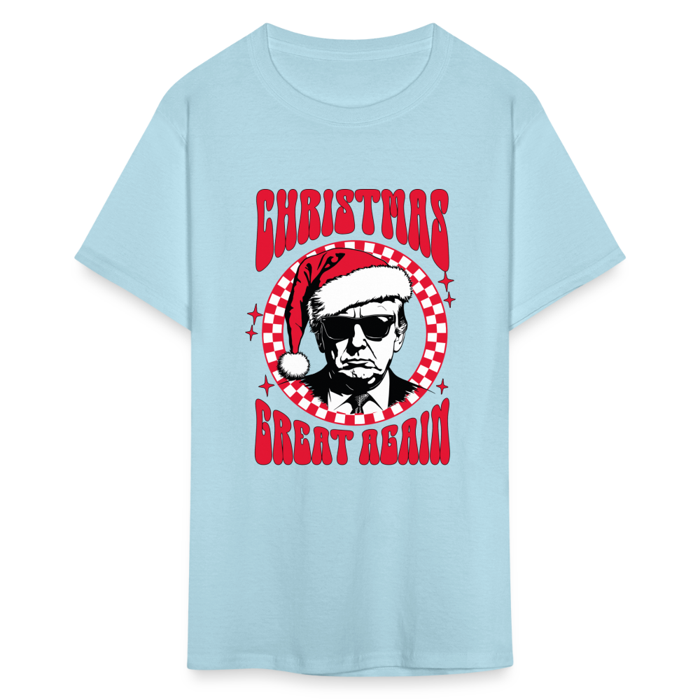 Christmas Great Again Unisex Classic T-Shirt - powder blue