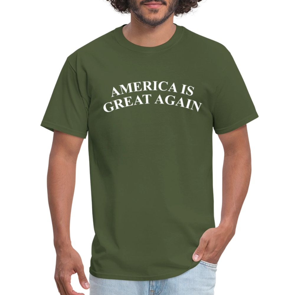 America Is Great Again Unisex Classic T-Shirt - military green