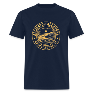 Alligator Alcatraz Men's Classic T-Shirt - navy