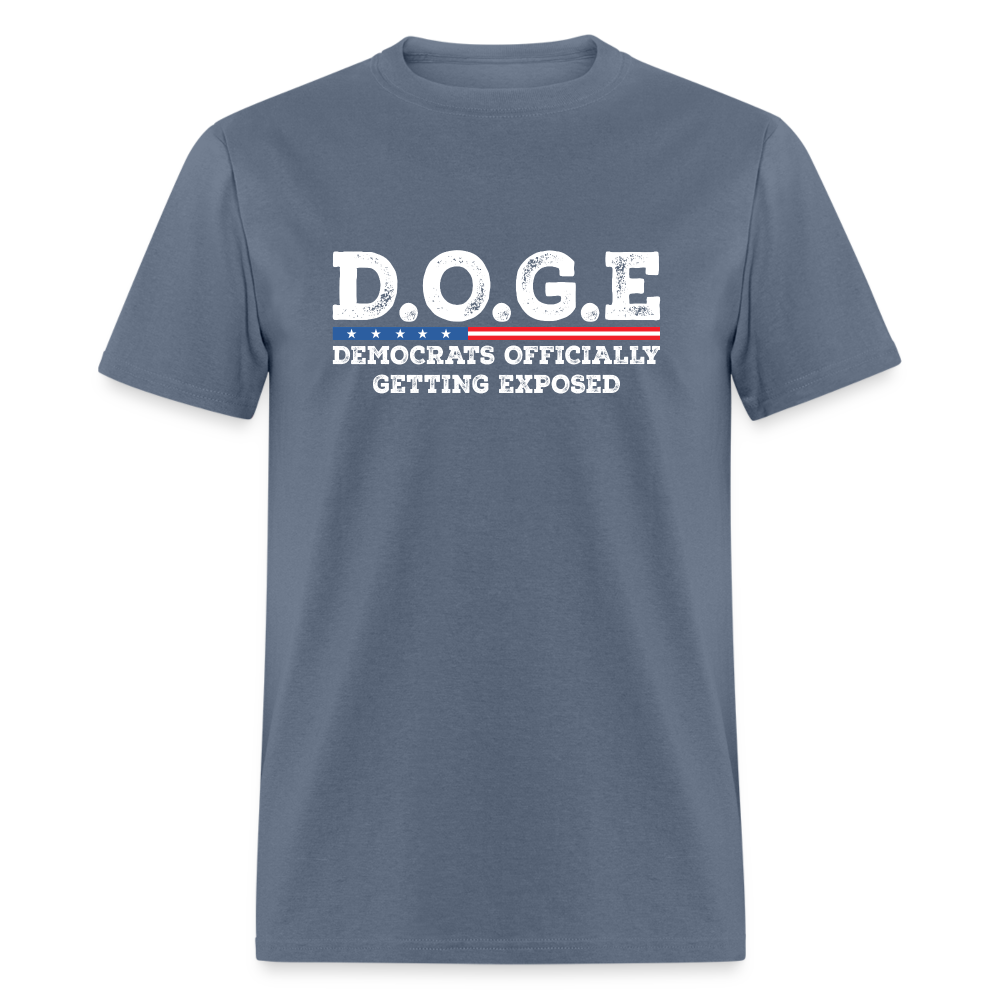 D.O.G.E Democrats Officially Getting Exposed Unisex Classic T-Shirt - denim