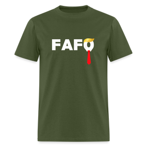 Trump FAFO Classic T-Shirt - military green